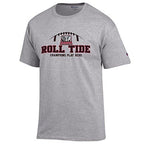 Alabama Crimson Tide "Roll Tide" T-Shirt - Grey Champion Heritage Tee