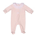 ALINE | Girls Pink Organic Cotton All-in-One