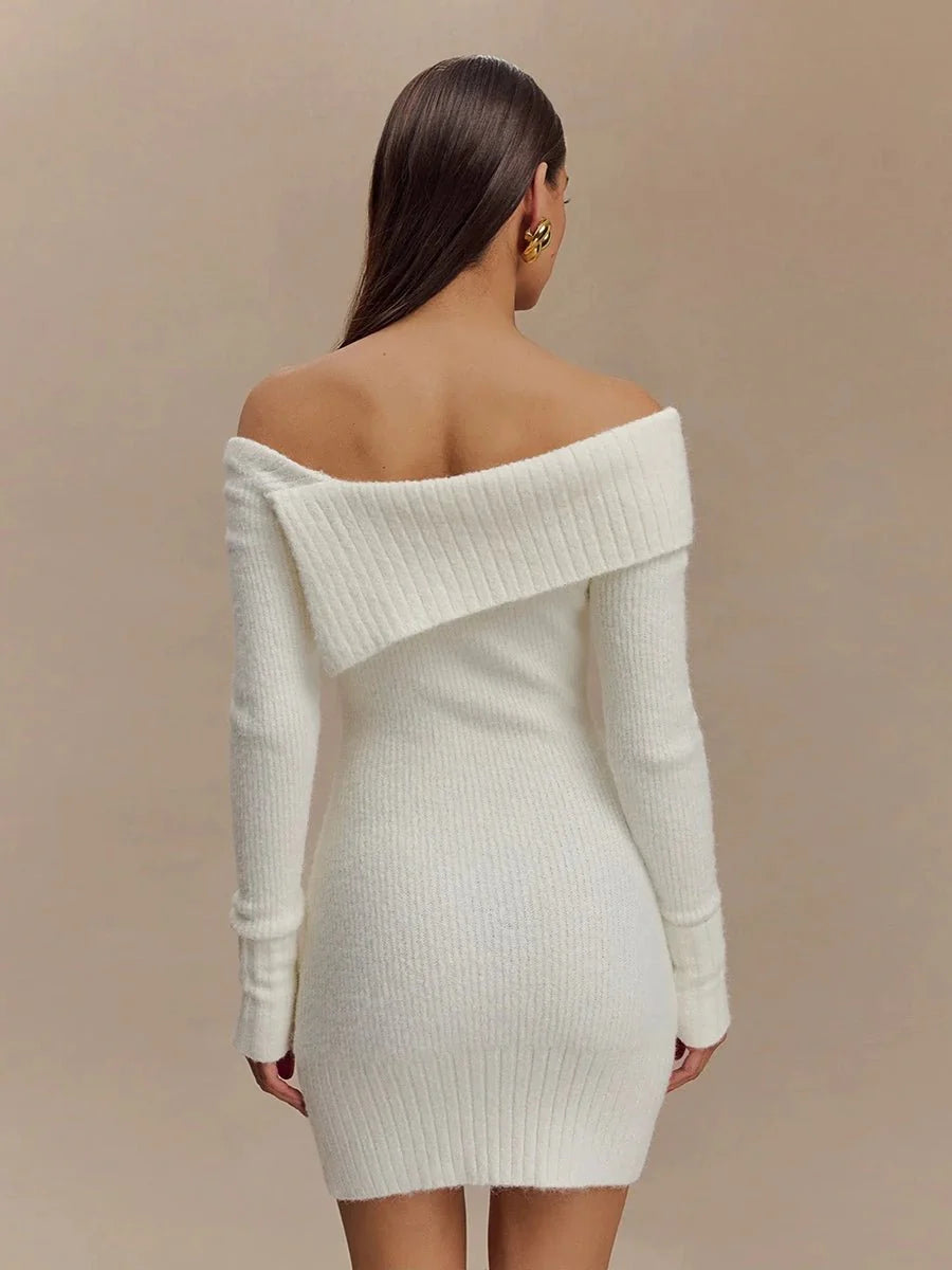Aliza Dress Sweater Long Sleeved