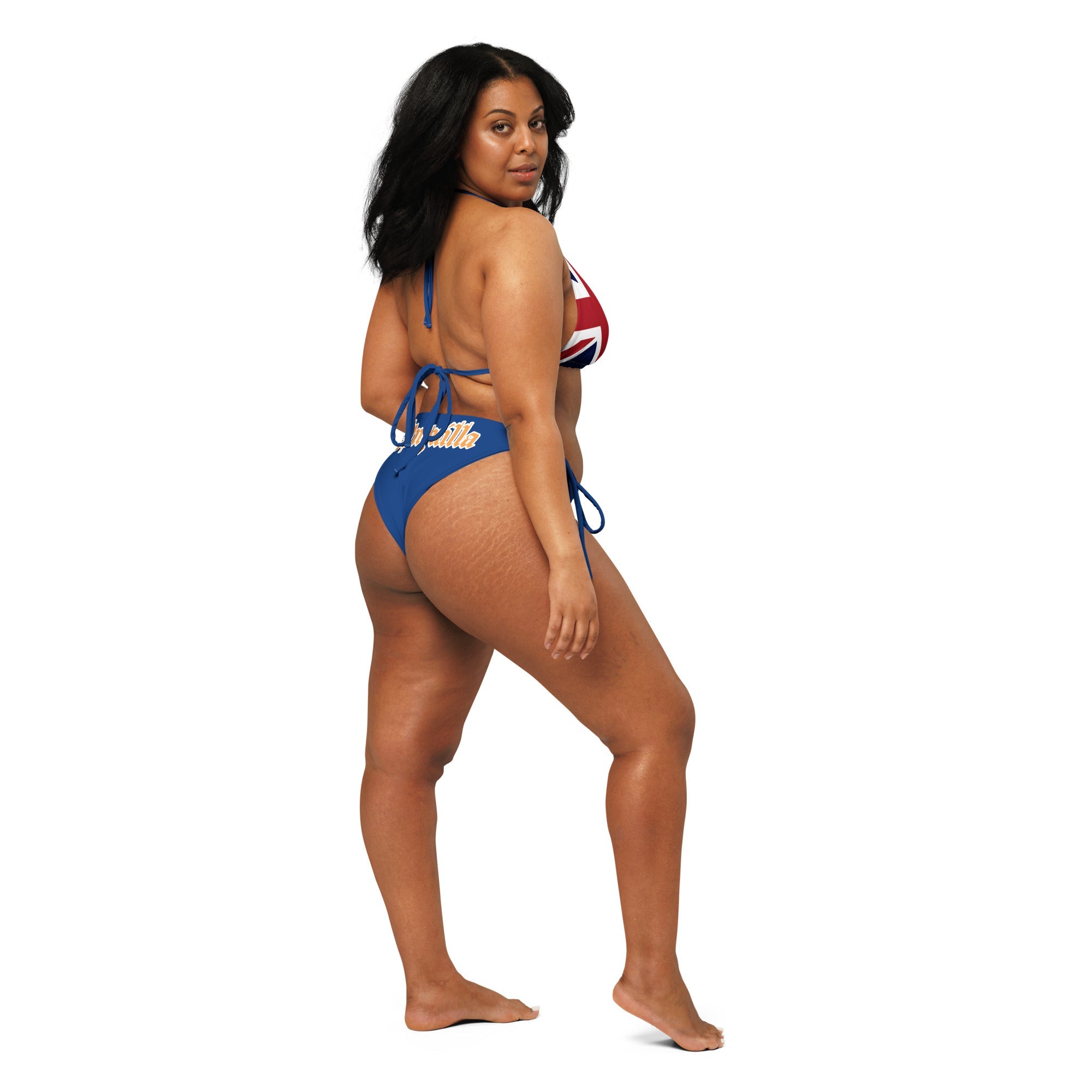 Anguilla Flag String Bikini
