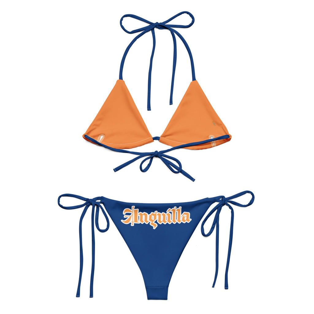 Anguilla Flag String Bikini