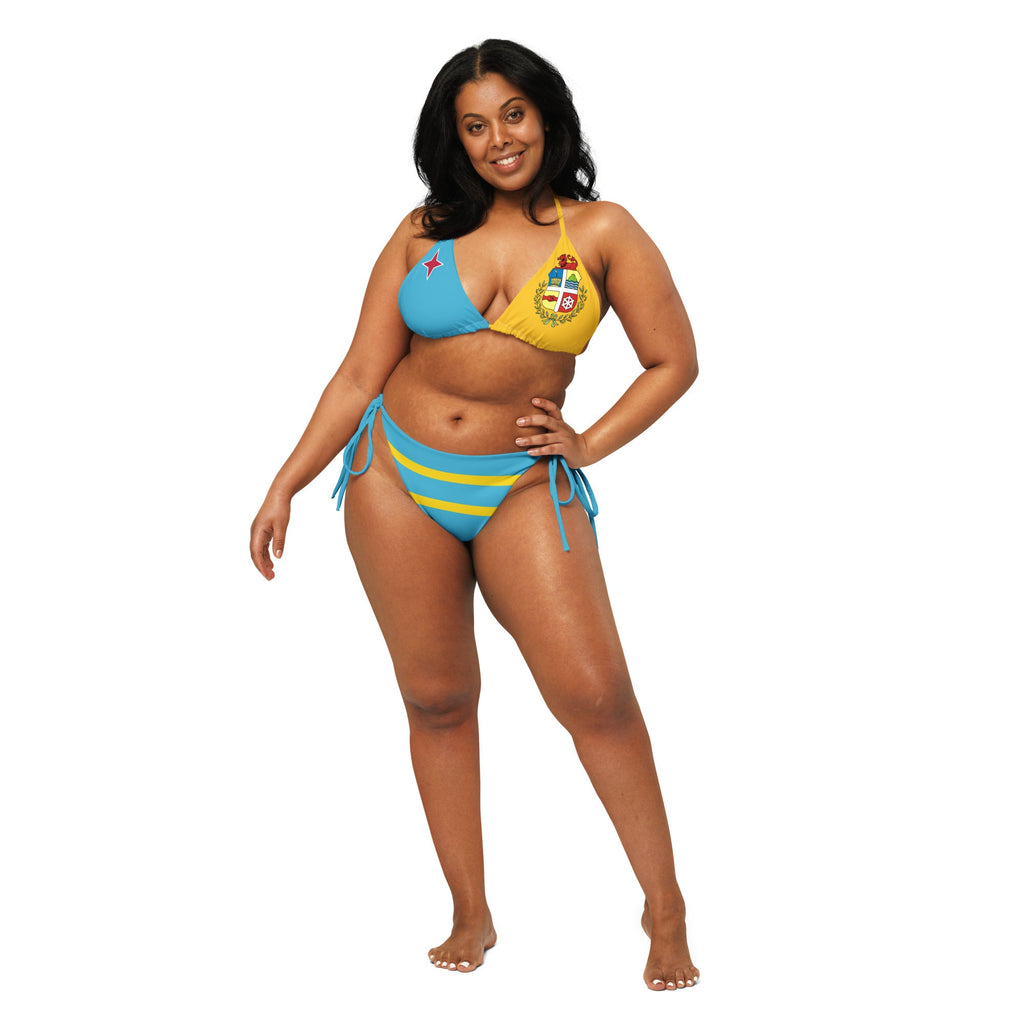 Aruba Flag String Bikini