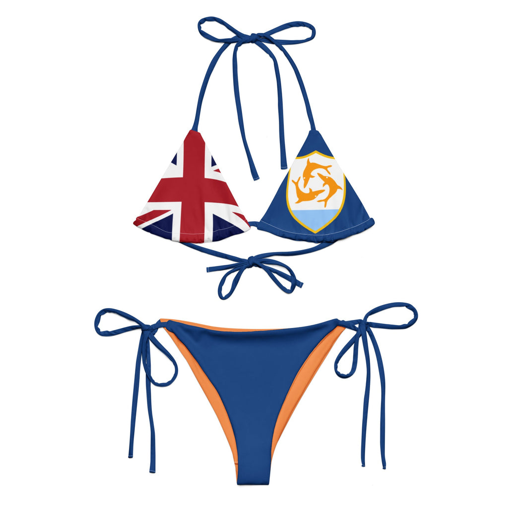 Anguilla Flag String Bikini