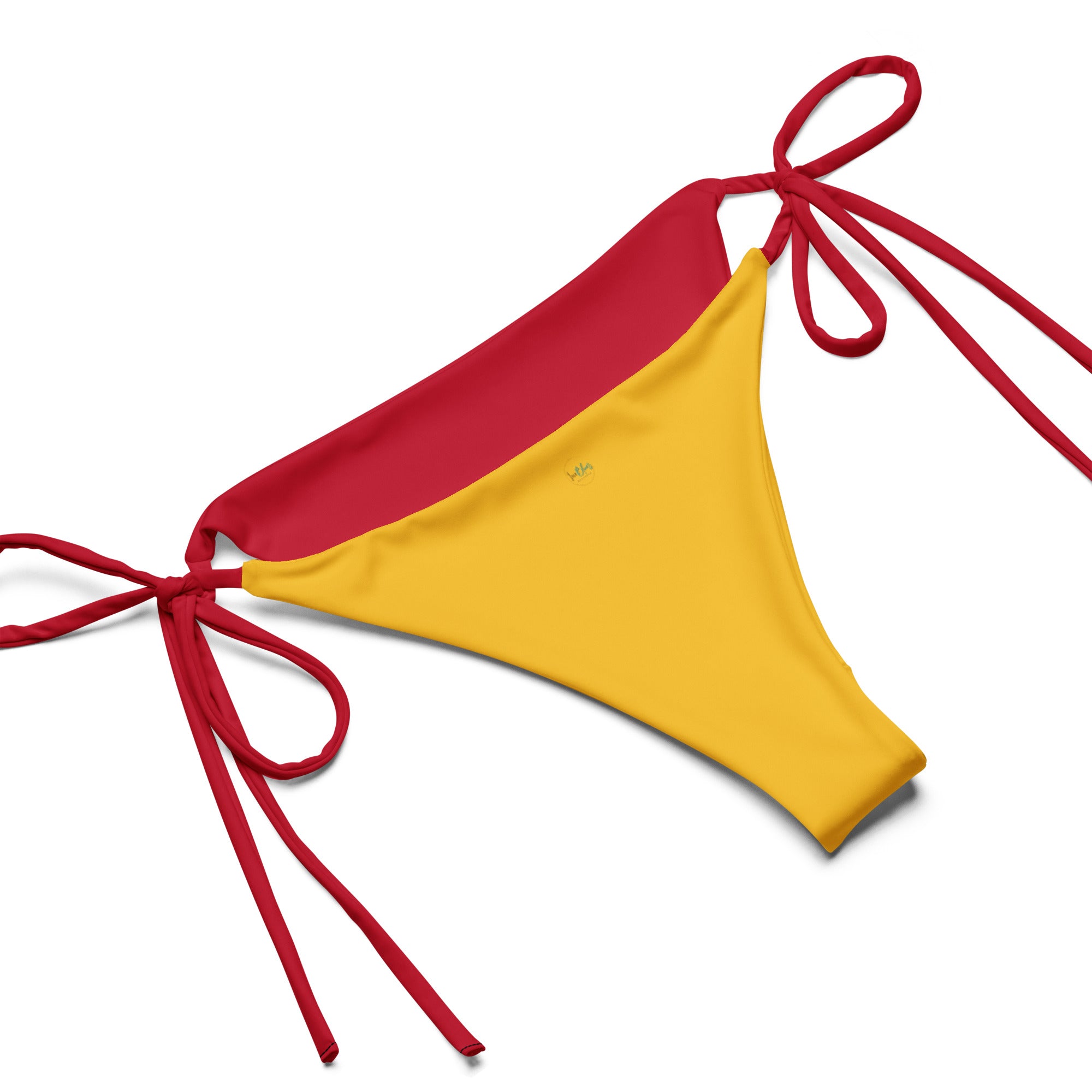 Grenada Flag All Over Print Recycled String Bikini