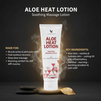 Let your muscles experience the relaxing sensation of Aloe Heat Lotion after a long, stressful day. Aloe-powered, ultra-rich and non-greasy this creamy lotion is perfect for massaging into the skin as needed