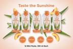 Forever™ Aloe Peaches Minis | Peach Aloe Vera Gel Drink — 12 Pack