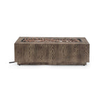 48-Inch Modern 50K BTU Outdoor Rectangular Propane Gas Fire Pit With Lava Rocks (SAK82521)