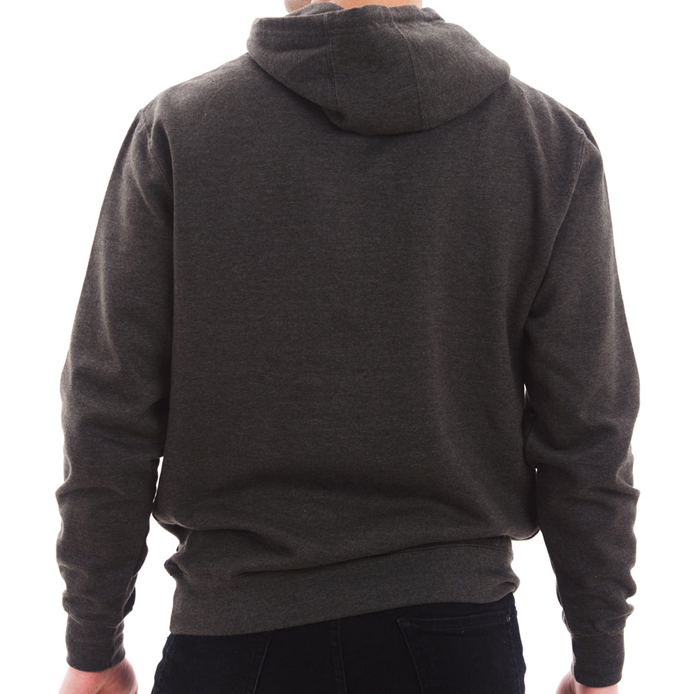 Unisex Lane Seven Ring Spun Cotton Premium 3-End Fleece Pullover Hoodie Sweatshirt