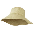 Big Size Ladies Linen Wide Brim Hat