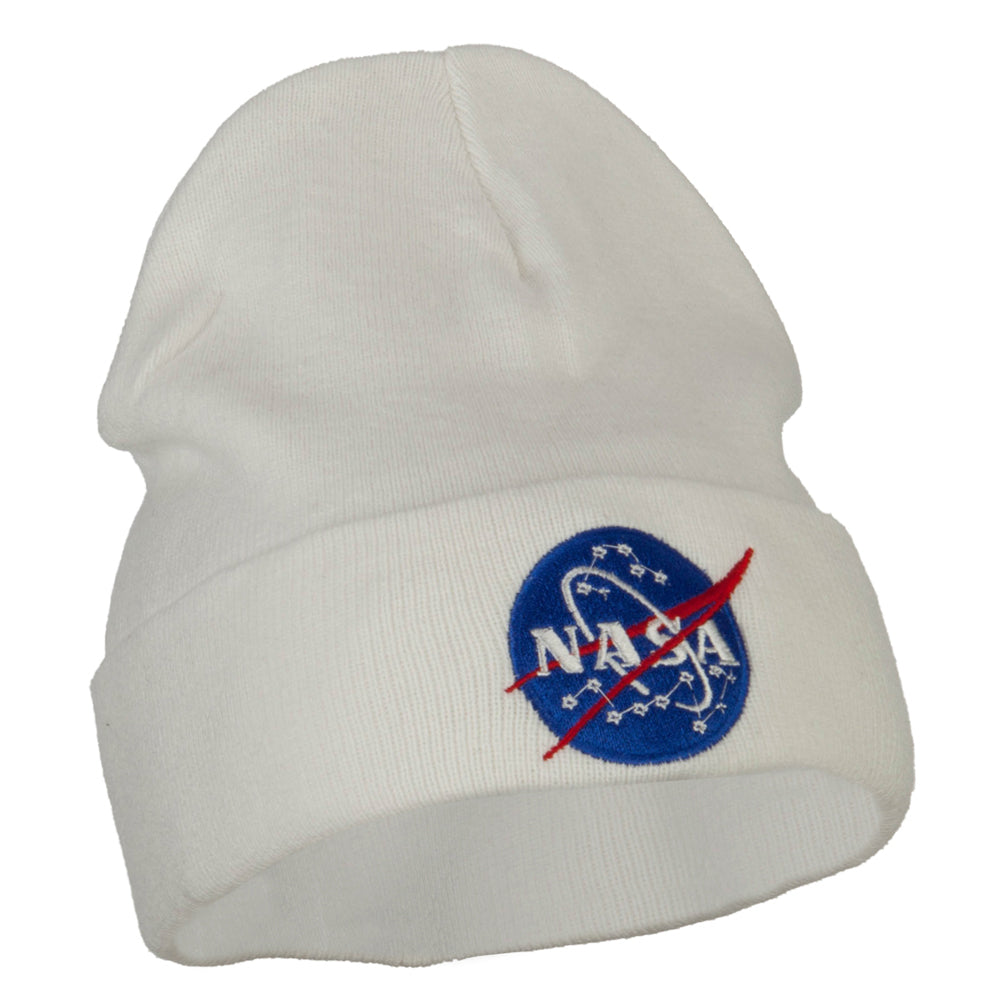 NASA Insignia Embroidered Big Size Long Beanie