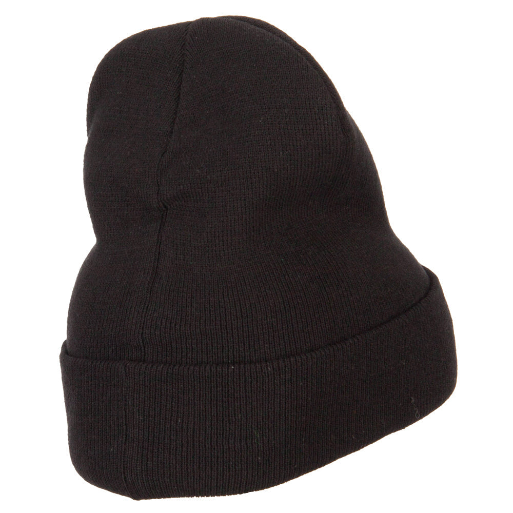 NASA Insignia Embroidered Big Size Long Beanie