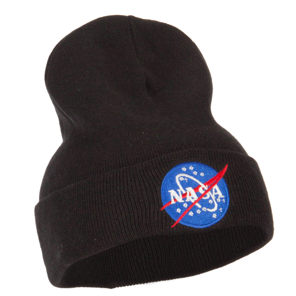 NASA Insignia Embroidered Big Size Long Beanie
