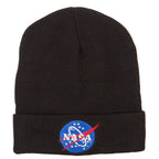 NASA Insignia Embroidered Big Size Long Beanie
