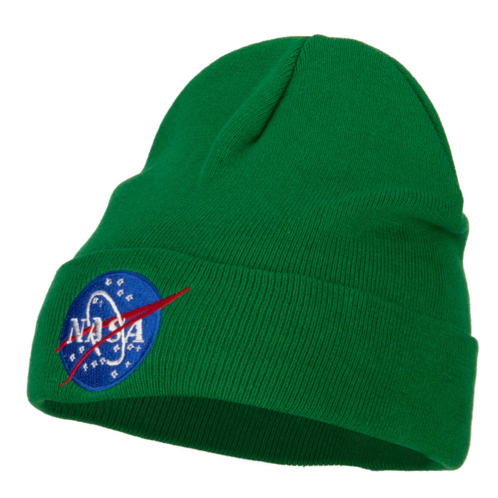 NASA Insignia Embroidered Big Size Long Beanie