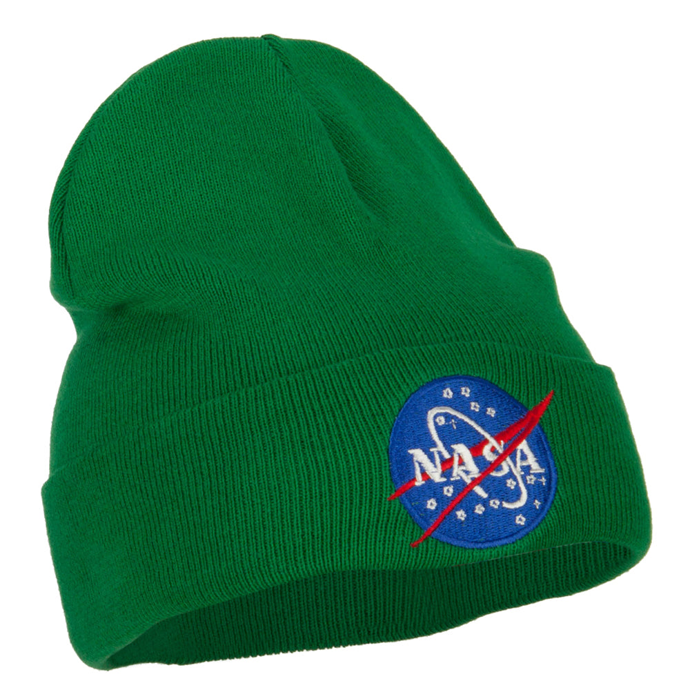 NASA Insignia Embroidered Big Size Long Beanie