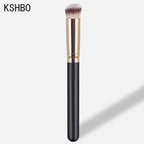 Angled Seamless Makeup Brushes