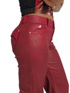 Wide-Leg Jean - Red Delicious
