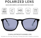 Aviator Round Polarized Sunglasses