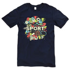Sport Graphic Design Deluxe Jersey T-Shirt