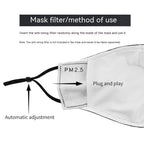 Halloween Double-layer Ear Washing Creative Digital Printing Mask