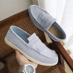 Men's Matte Suede Slip-On Loafers