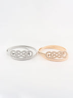 Knot Buckle Metal Belt