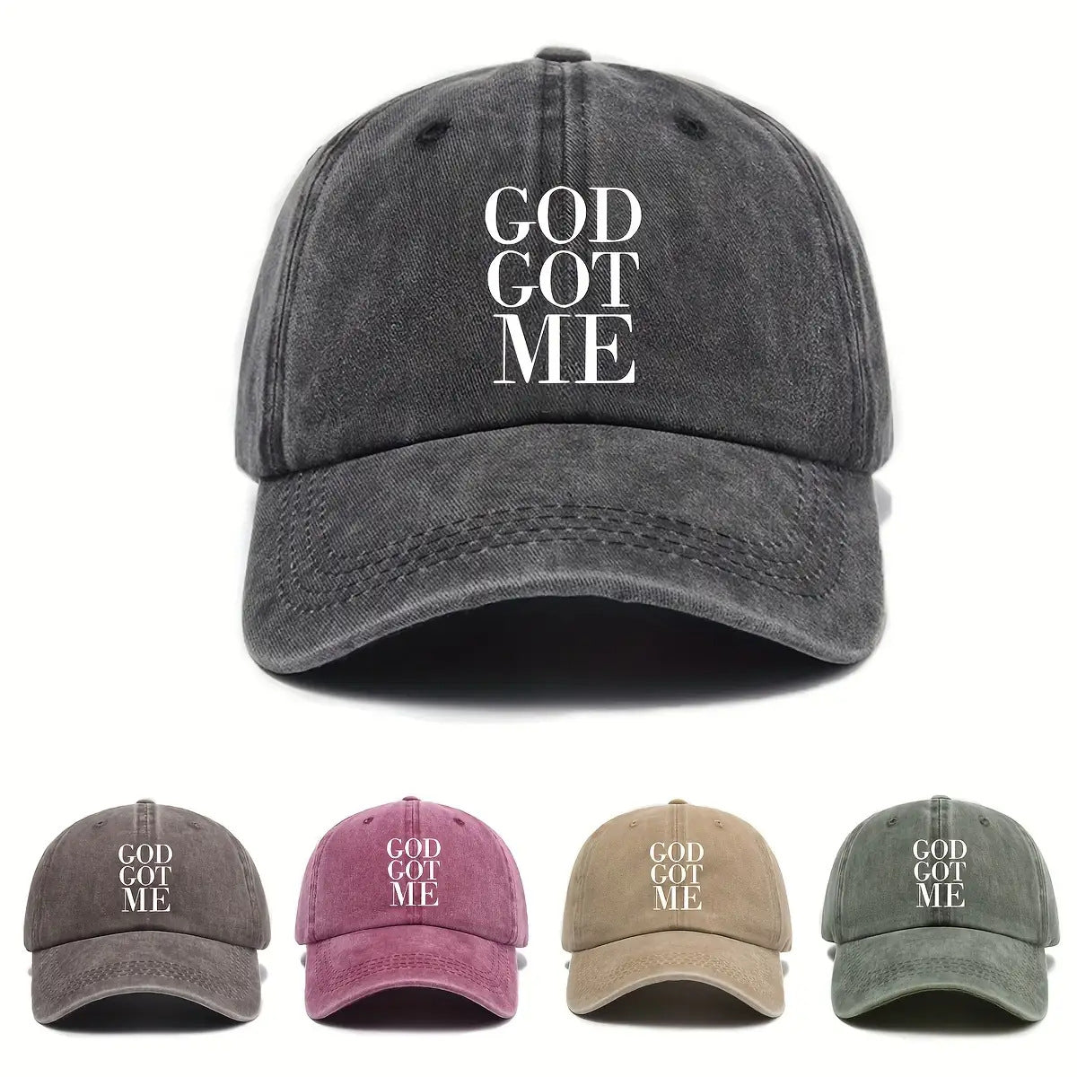 Retro Washed All-season Versatile Baseball Cap For Outdoor Use