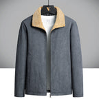Men's Corduroy Jacket with Thick Cotton Lining