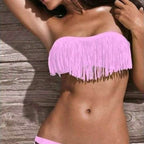 2-Piece: Fashion Fringe Bikini Swimwear