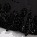 Women's Elegant 3D Floral Loose-Fit Blazer – Regular Length