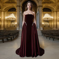 Design A Strapless Maxi Dress For Women