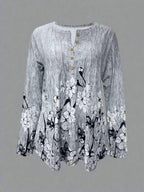 Women’s Casual Print Long Sleeve T-Shirt