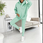 Women’s solid color three piece set