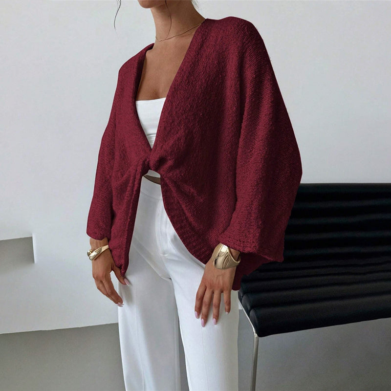 Women’s Criss Cross Knit Sweater