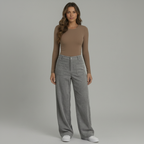 Casual Wide Leg Trousers