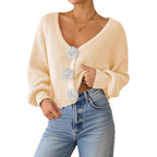 Women’s Knitted Crochet Cardigan