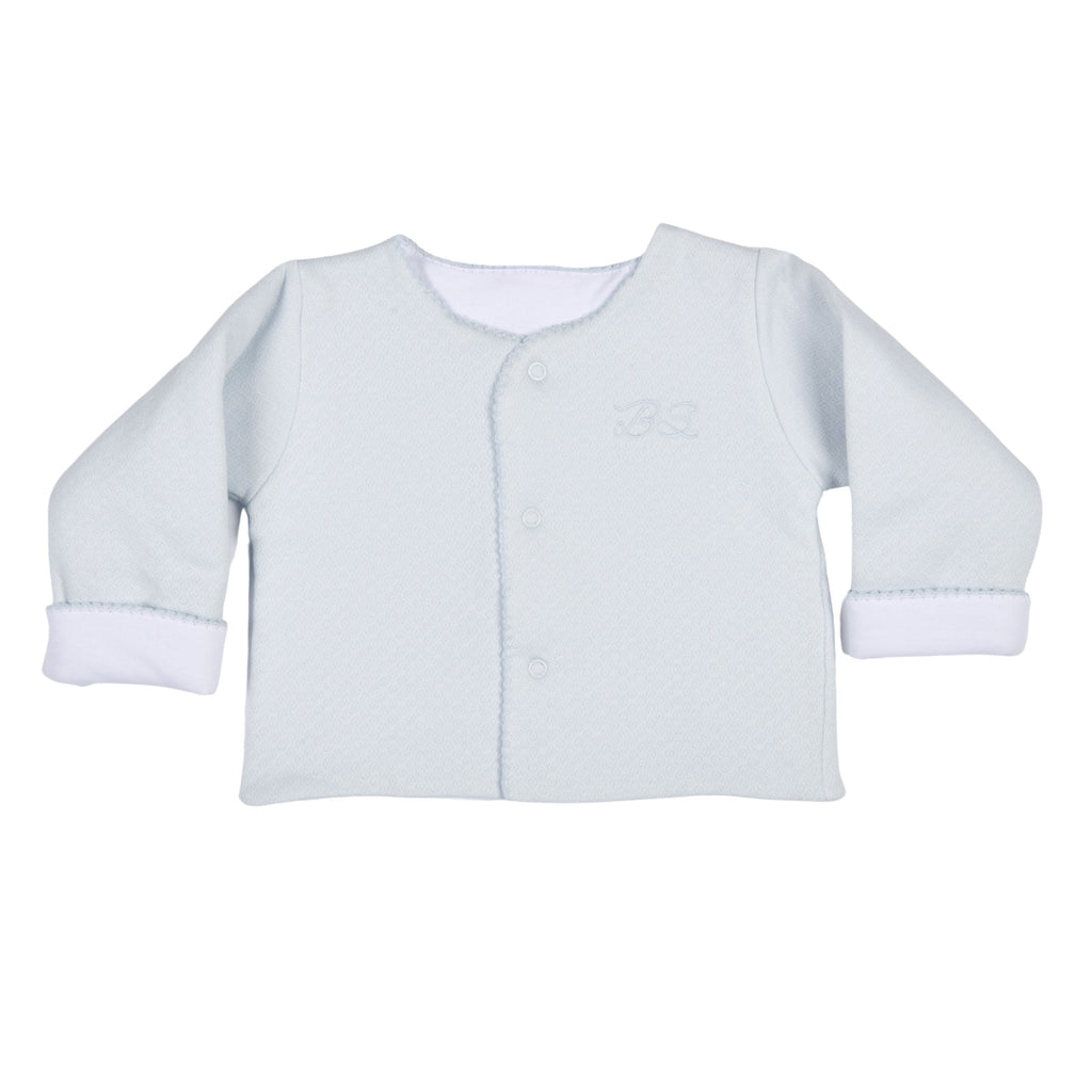 Bebe Sweeny Essentials | Boys Blue Cardigan & Leggings Set (5)