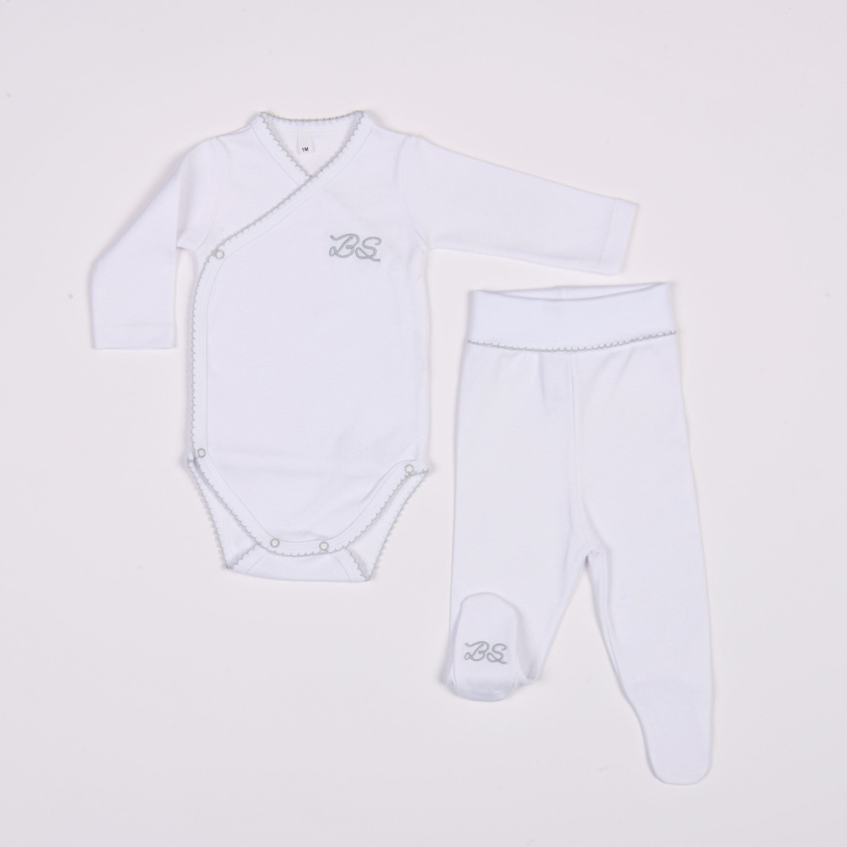 Bebe Sweeny Essentials | Boys Grey Cardigan & Leggings Set (5)