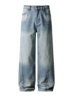 PANEL BAGGY DENIM