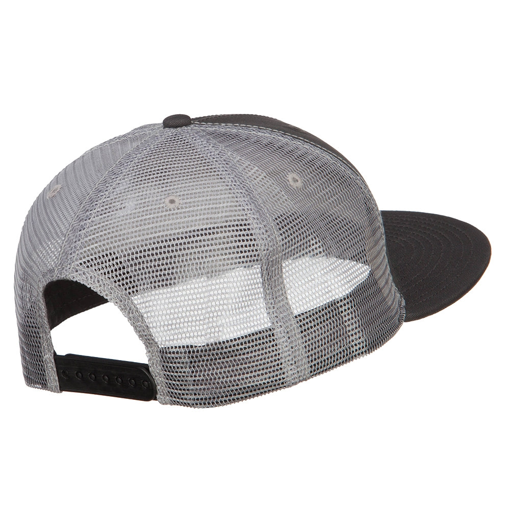 Big Size Premium Flat Bill Trucker Cap