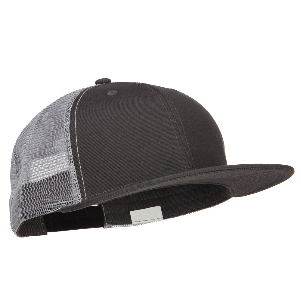 Big Size Premium Flat Bill Trucker Cap