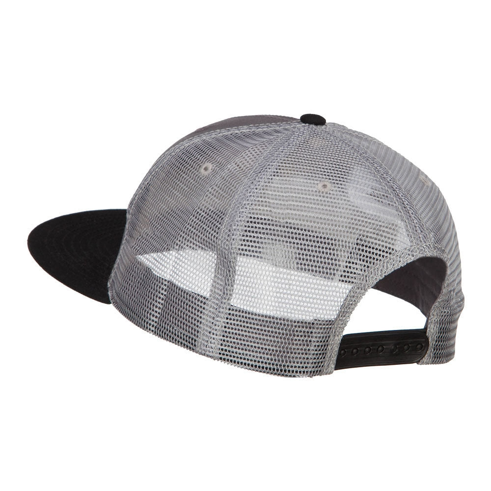 Big Size Premium Flat Bill Trucker Cap