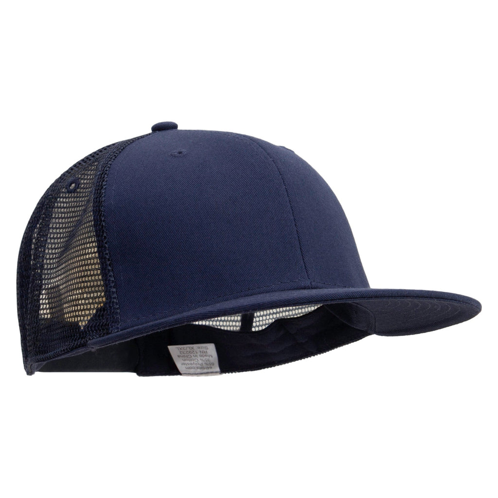 Big Size Premium Flat Bill Trucker Cap