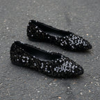 Women’s Pointed-Toe Flat Casual Shoes – Stylish Everyday Sneakers