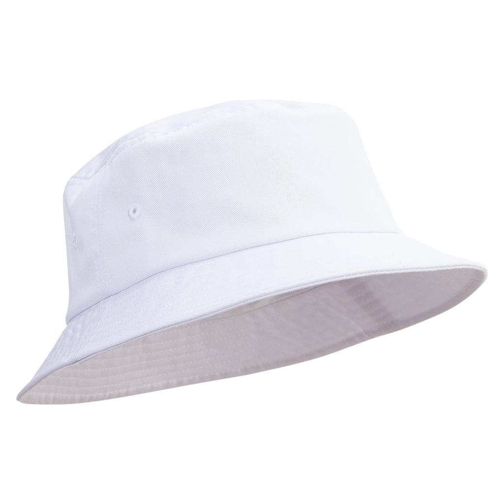 Big Size Cotton Blend Twill Bucket Hat