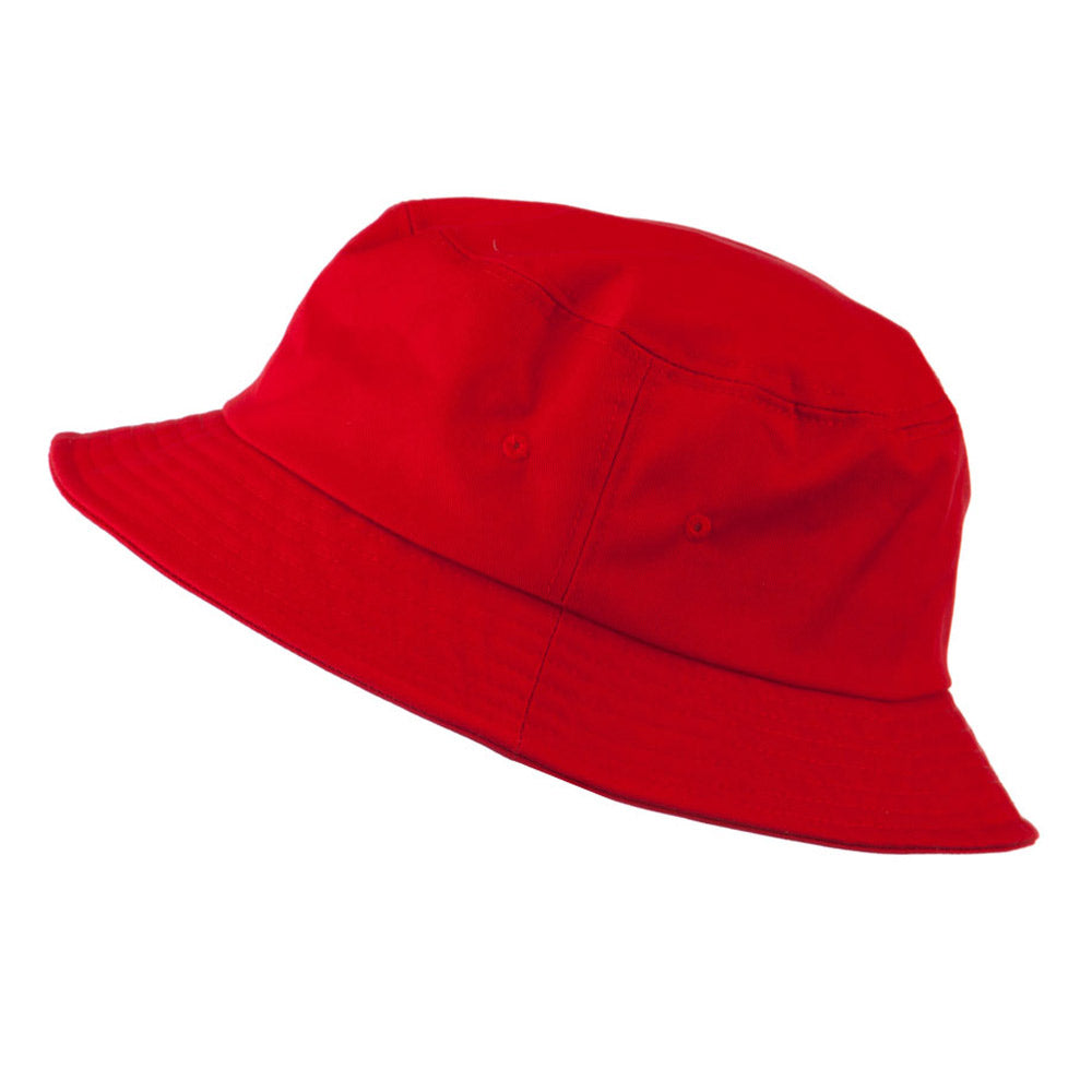 Big Size Cotton Blend Twill Bucket Hat