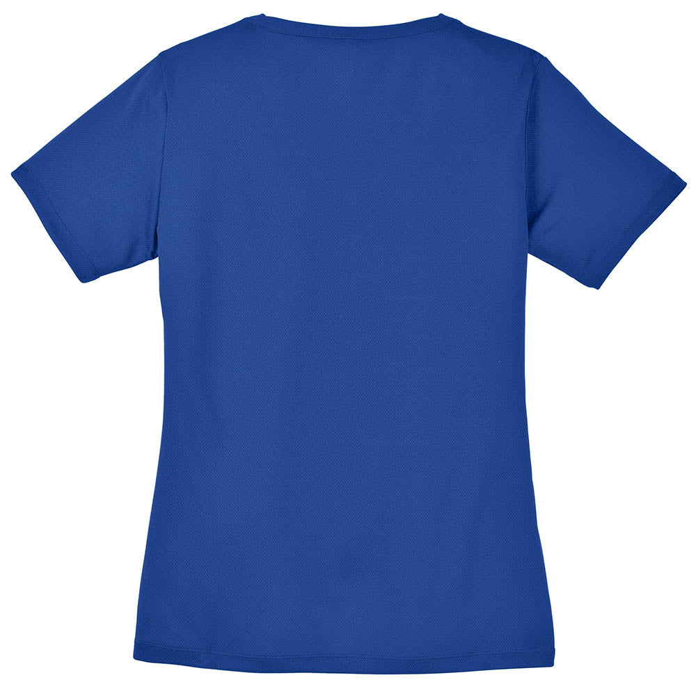 My Goal Graphic Design Ladies Big Size Mesh V-Neck T-Shirt