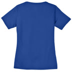 My Goal Graphic Design Ladies Big Size Mesh V-Neck T-Shirt