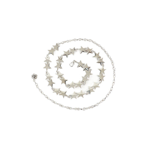 2025 New Retro Metal Star Waist Chain Women's Accessory