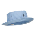 Mini Fleur De Lis Embroidered Big Size Hat